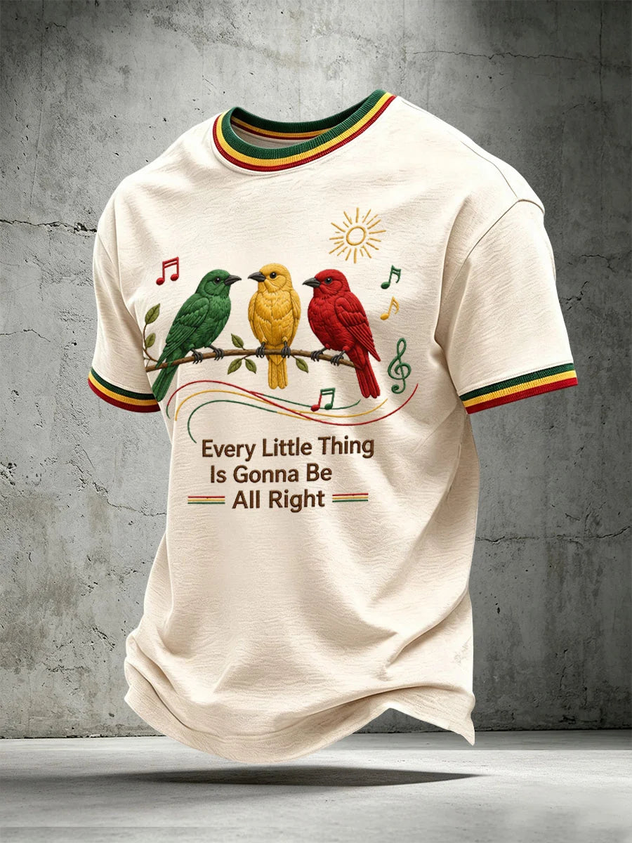 Men's Every Little Thing Is Gonna Be All Right T-Shirt