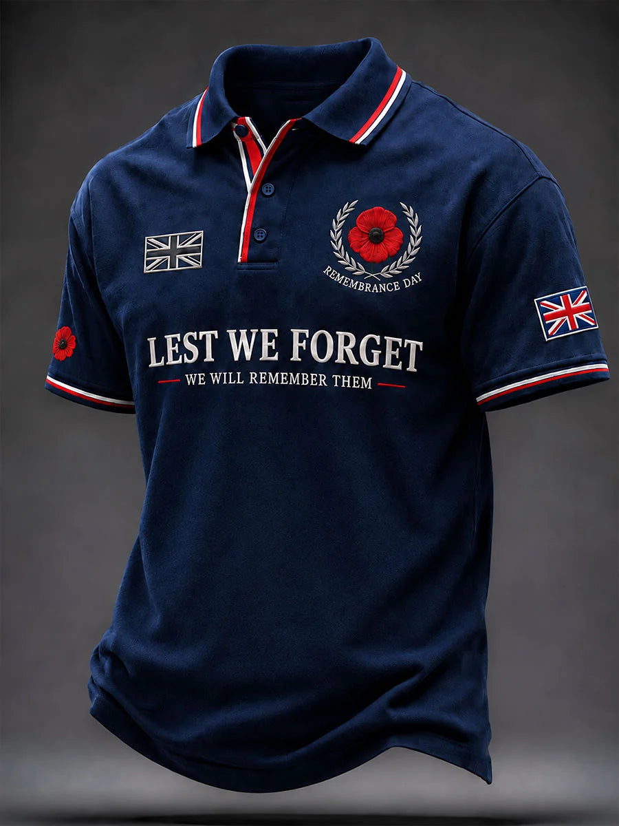 Men's Lest We Forget Print Shirt