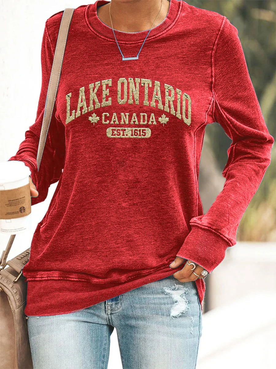 Women's Lake Ontario Always And Forever Sweatshirt