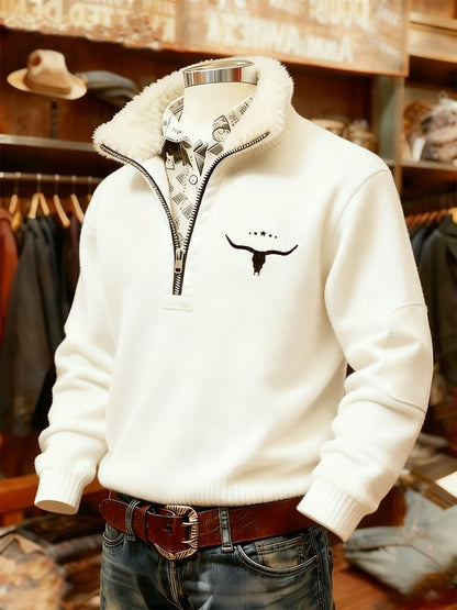 Men's Faith Textured Sweatshirt
