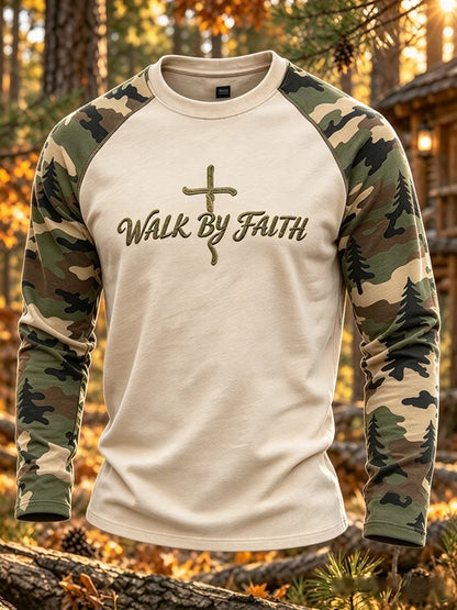 Men's  Faith Print Top