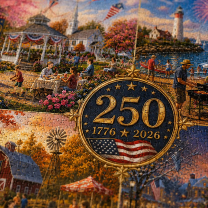 United States 250th Anniversary Collector's Edition Puzzle