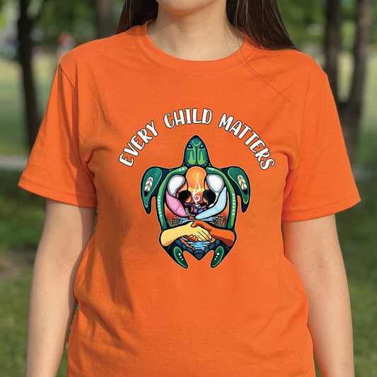 turtle-of-unity-hands-of-remembrance-for-every-child-matters-unisex - product image