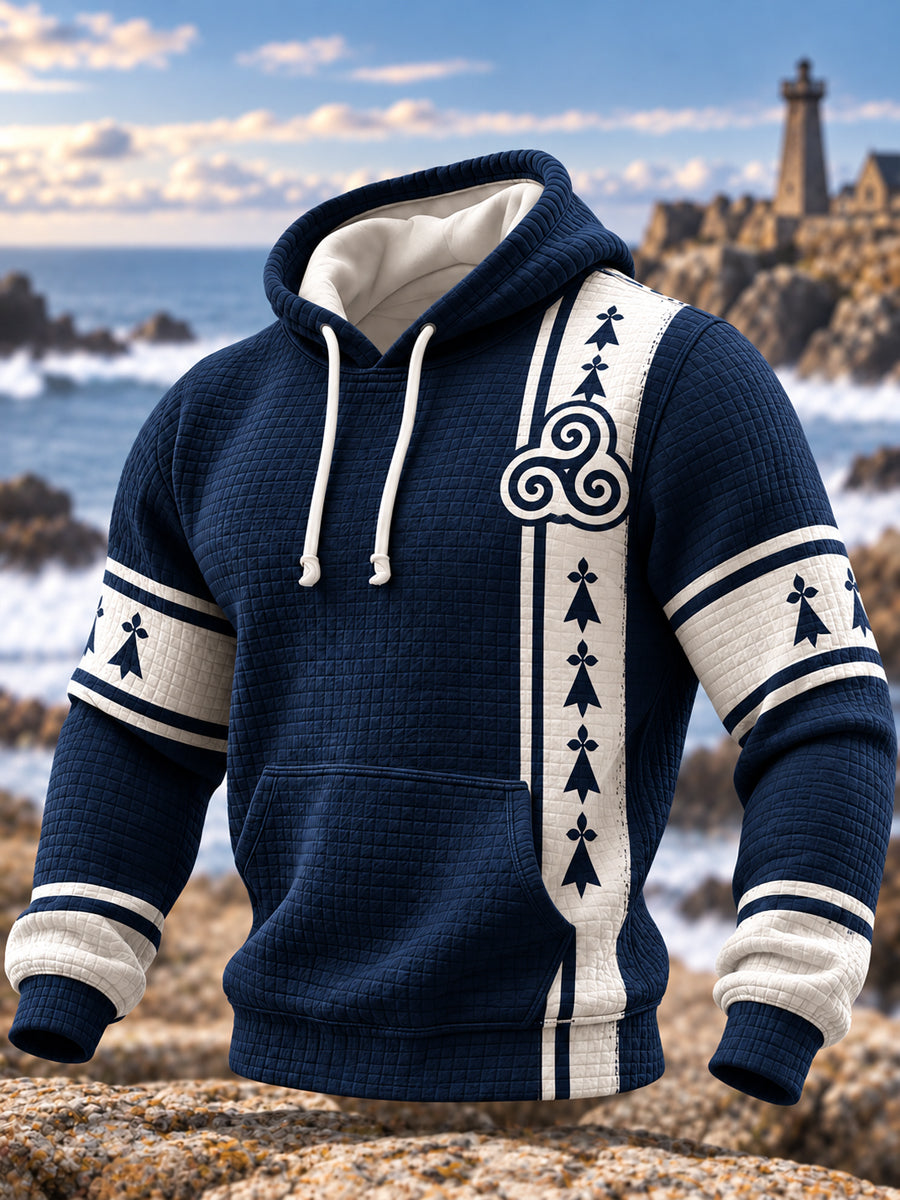 Men's France Brittany Printed Hoodie