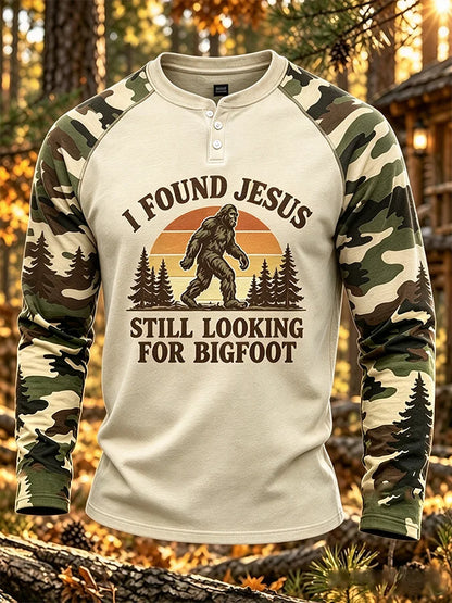 Men's  Faith Print Top