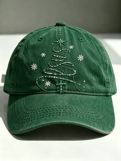 Christmas Print Baseball Caps For Men And Women
