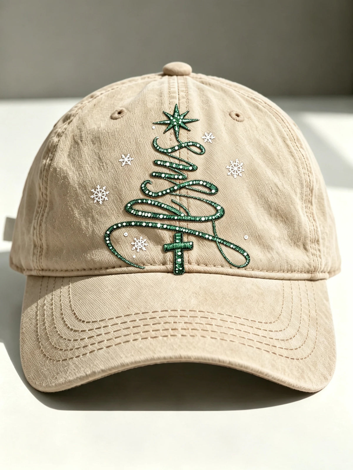 Christmas Print Baseball Caps For Men And Women