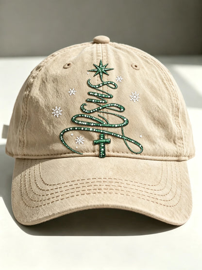 Christmas Print Baseball Caps For Men And Women