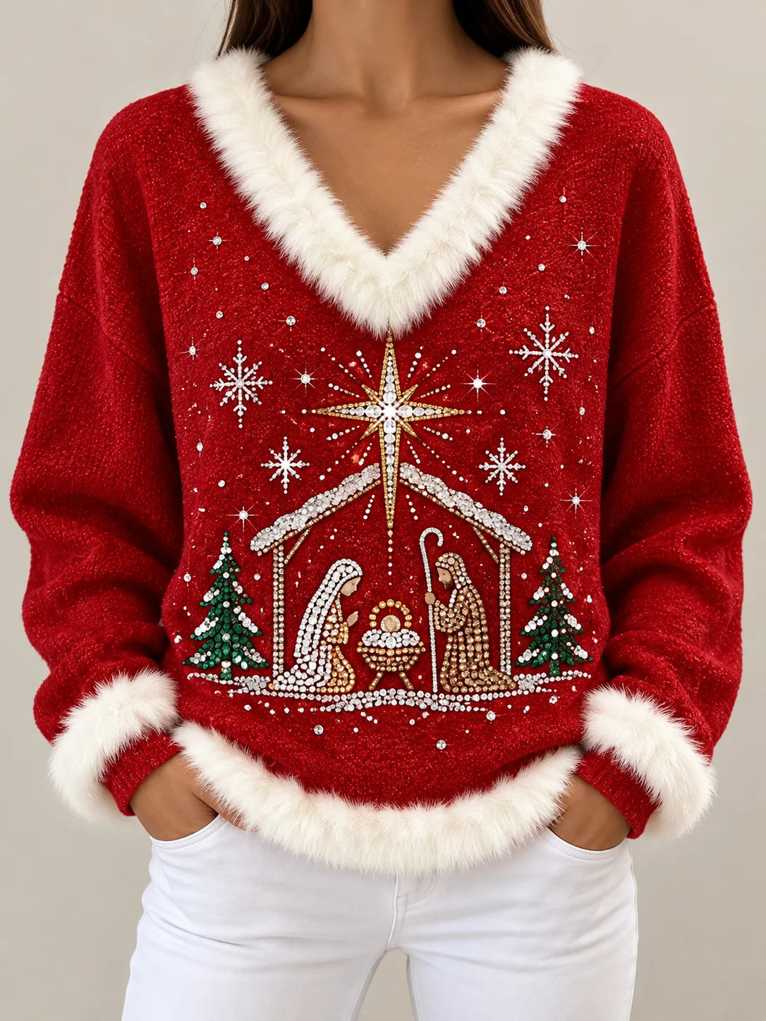 Women's Casual Printed Hoodie
