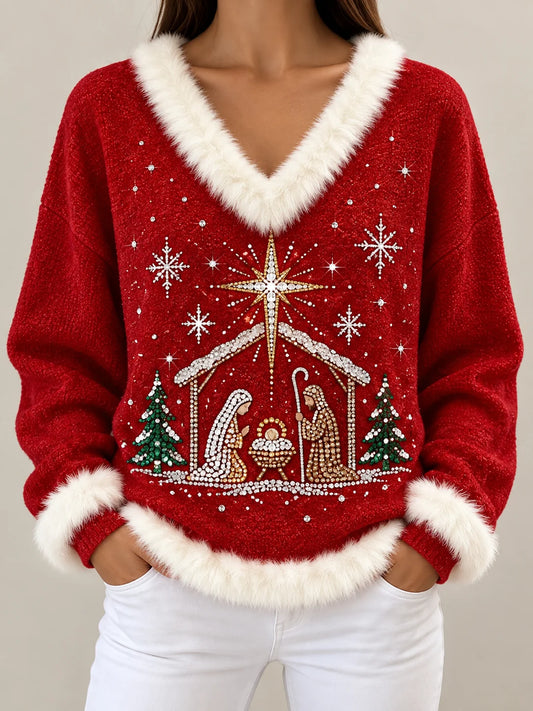 Women's Casual Printed Hoodie