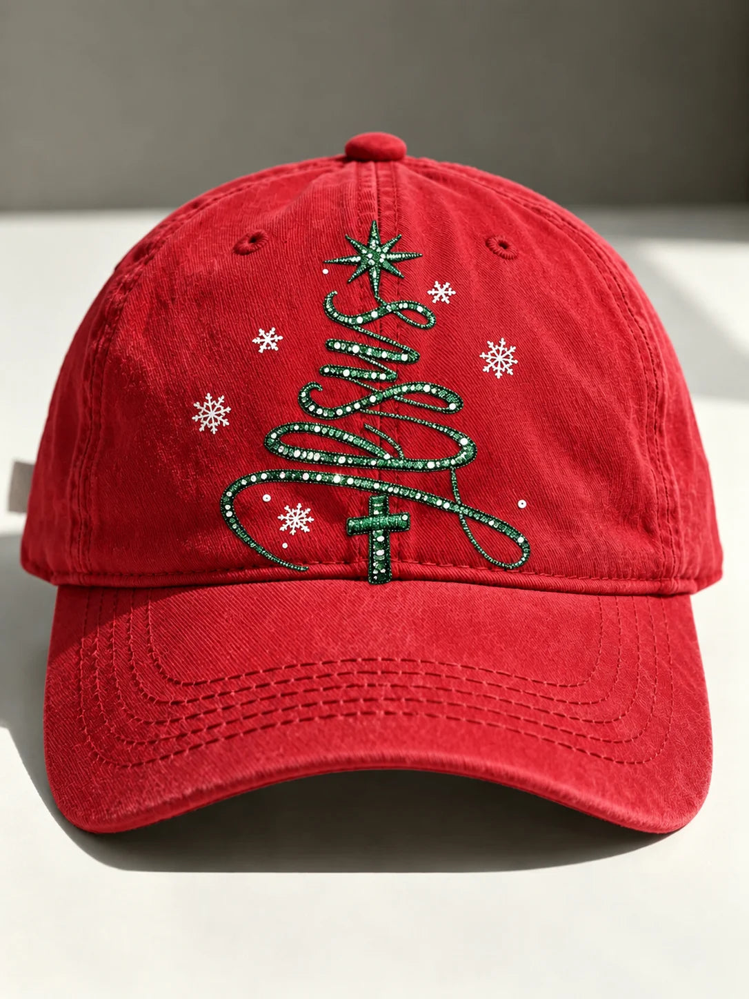 Christmas Print Baseball Caps For Men And Women