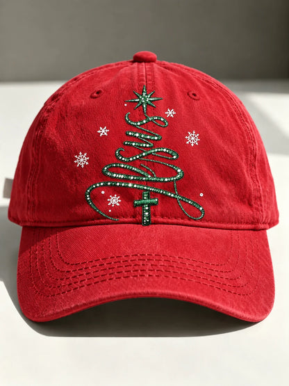 Christmas Print Baseball Caps For Men And Women