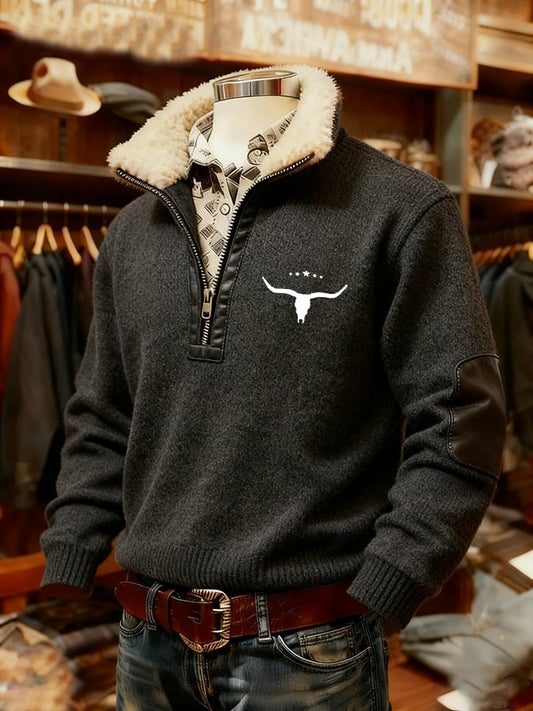 Men's Faith Textured Sweatshirt
