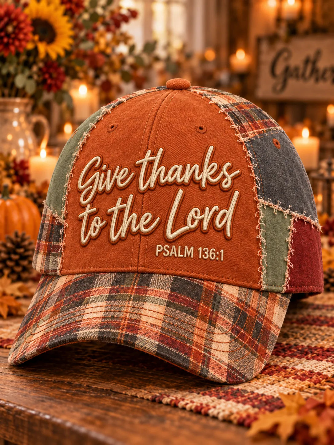 Unisex Thanksgiving Give Thanks To The Lord Hat