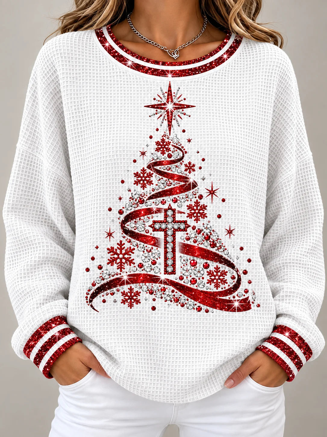 Women's Casual Printed Hoodie