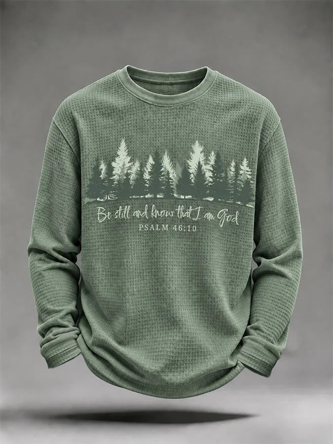 Men's Print Long-Sleeve T-Shirt