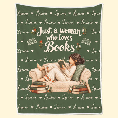 Personalized Blanket - Gift For Book Lovers - Stories I Carried