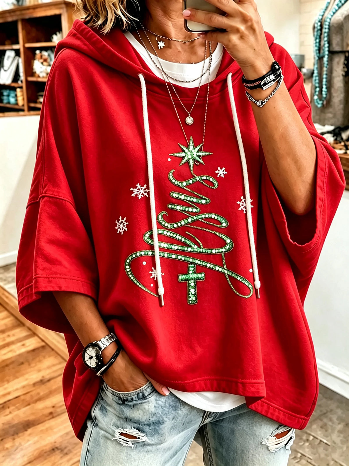 Women's Casual Printed Top