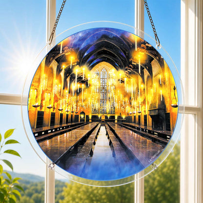 Acrylic Jigsaw Puzzle Suncatcher - The Great Hall