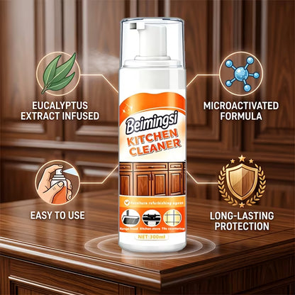 Kitchen Cabinet Cleaner Spray - Grease & Grime Remover
