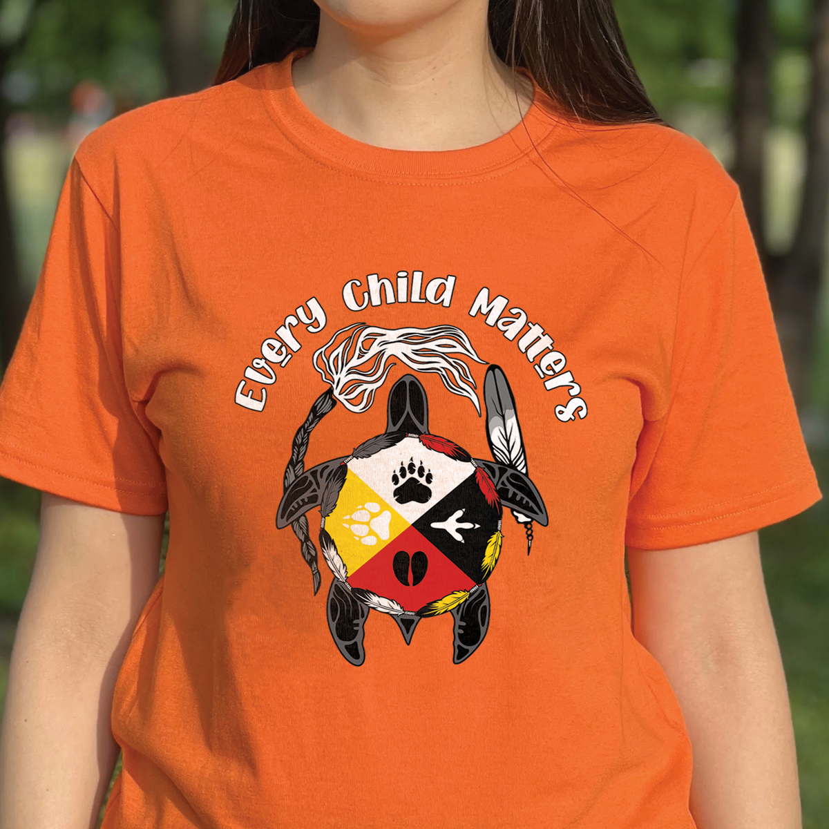 Sacred Circle of Healing – For Orange Shirt Day Unisex T-shirt/Hoodie/Sweatshirt 143 - product image
