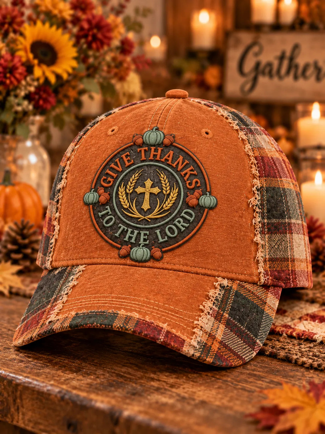 Unisex Thanksgiving Give Thanks To The Lord Hat