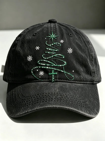 Christmas Print Baseball Caps For Men And Women
