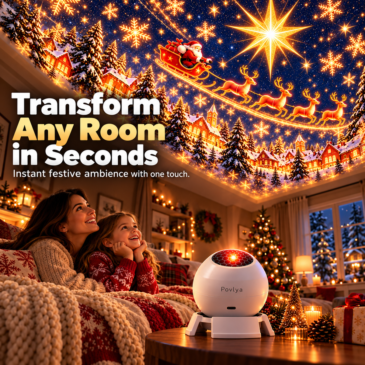 🎄 Magical Christmas Lights ✨ Light Up the Holiday Magic