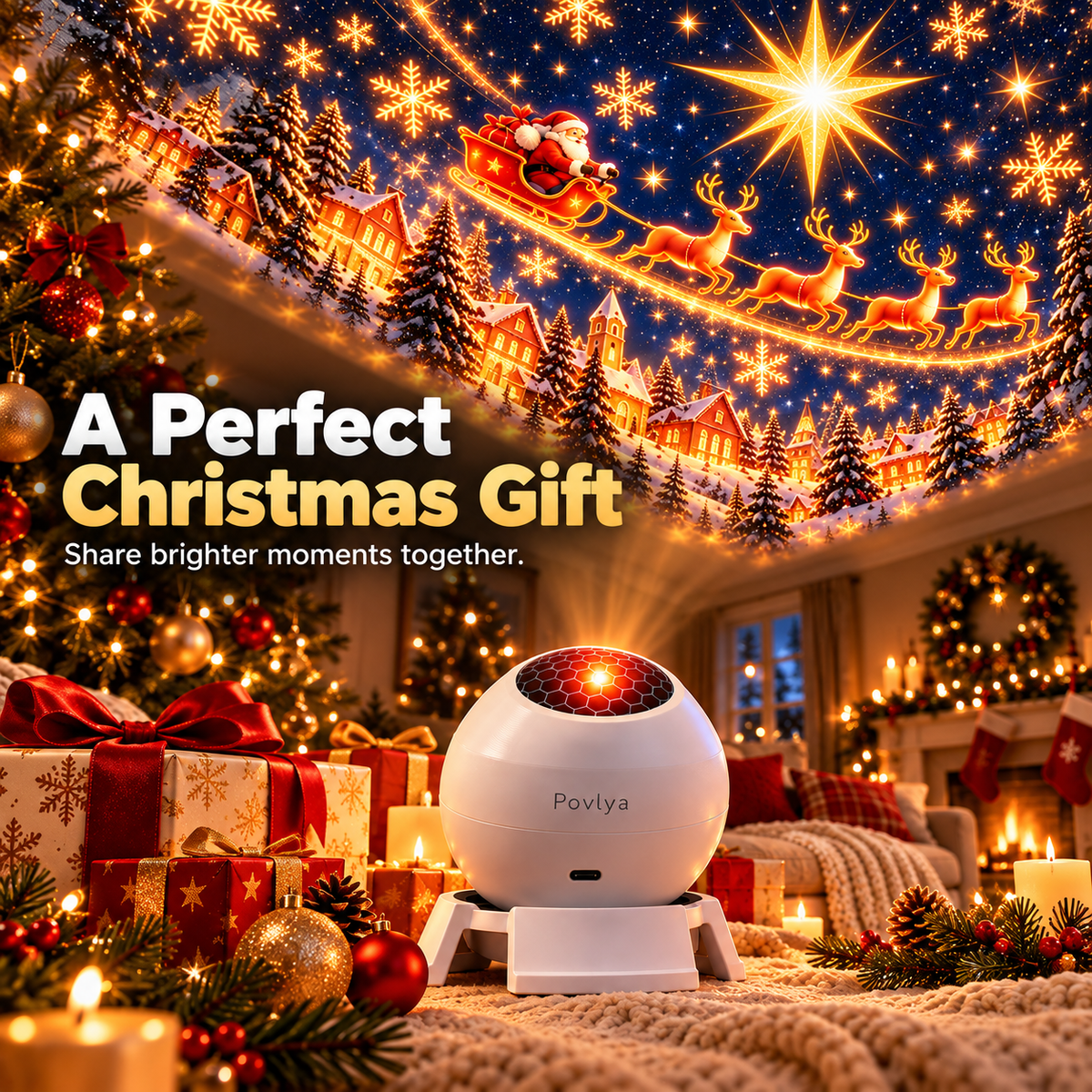 🎄 Magical Christmas Lights ✨ Light Up the Holiday Magic