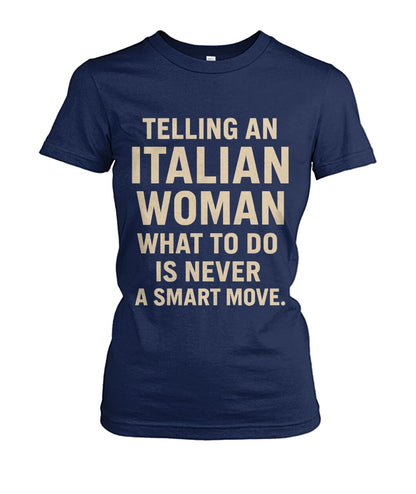 Women's Crew Tee - Navy - Front