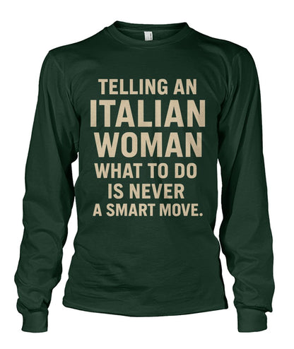 Unisex Long Sleeve - Forest Green - Front