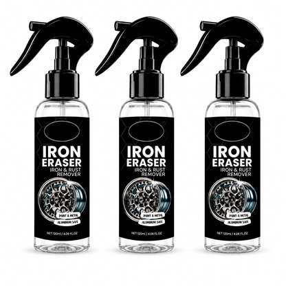 Iron Eraser – Fast Acting Rust Remover for Cars, Wheels & Metal Surfaces