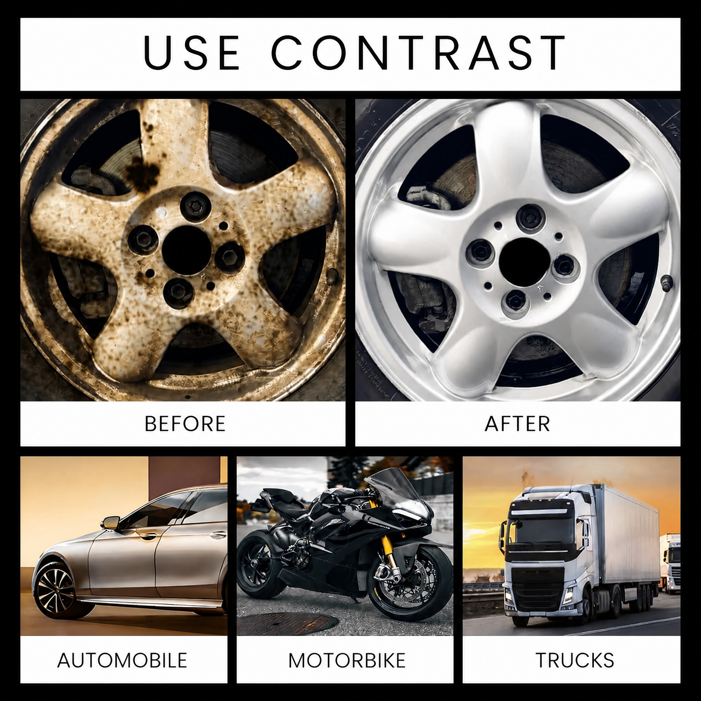 Iron Eraser – Fast Acting Rust Remover for Cars, Wheels & Metal Surfaces