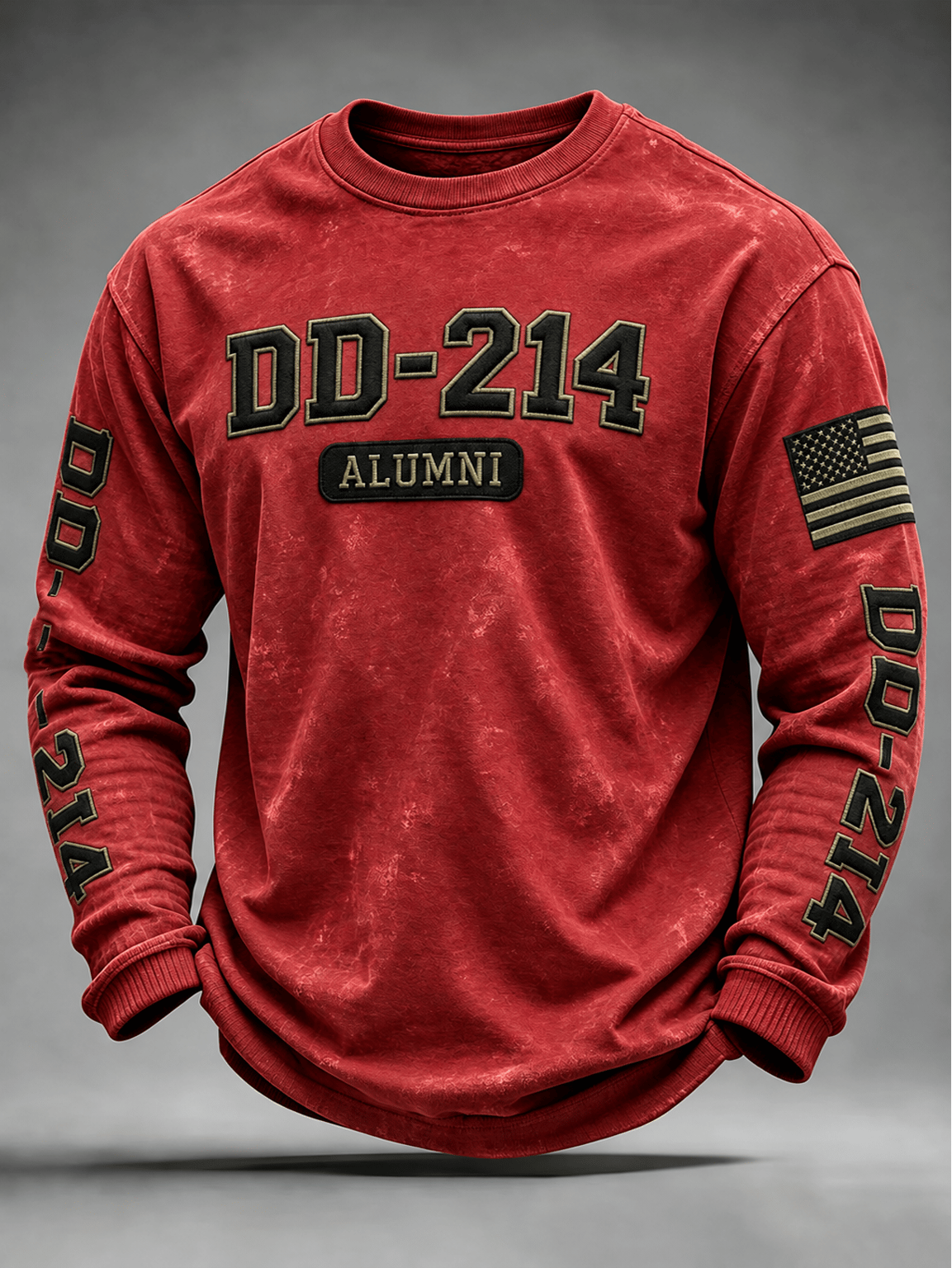Men's Veteran Pride DD-214 Printed Sweatshirt