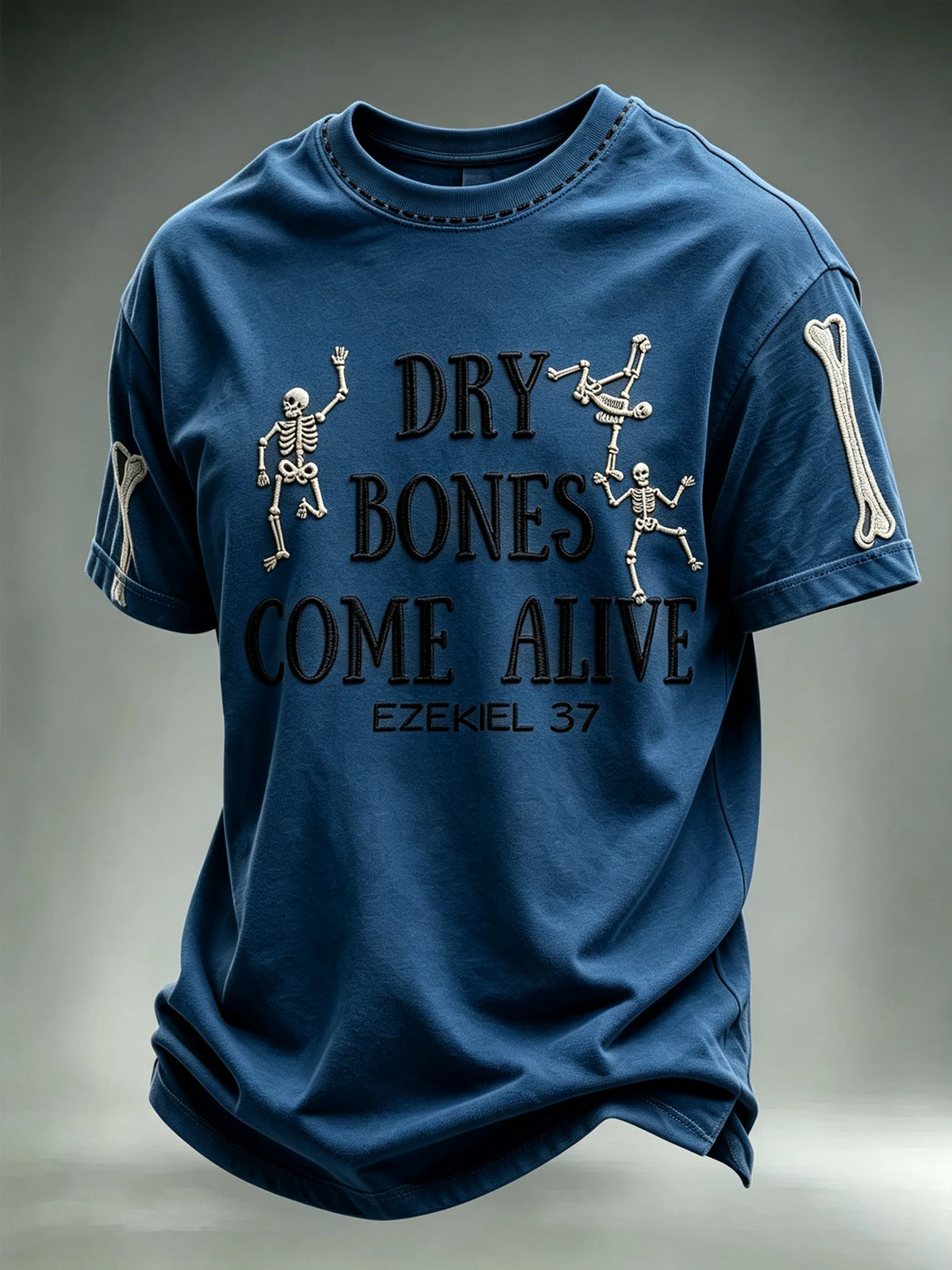 Men's Retro Print Short-Sleeve T-Shirt