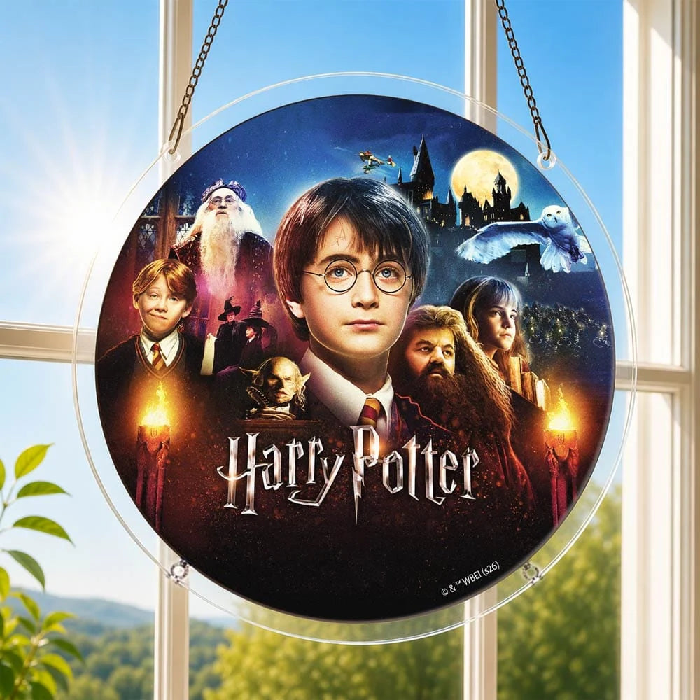 Acrylic Jigsaw Puzzle Suncatcher - Wizarding Heroes