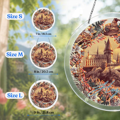 Acrylic Jigsaw Puzzle Suncatcher - Hogwarts Legacy