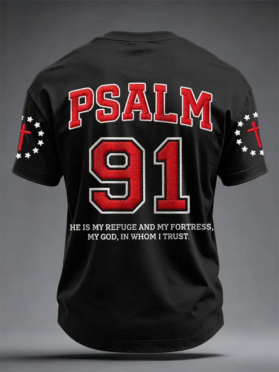 Men's Psalm 91 Christian T-shirts