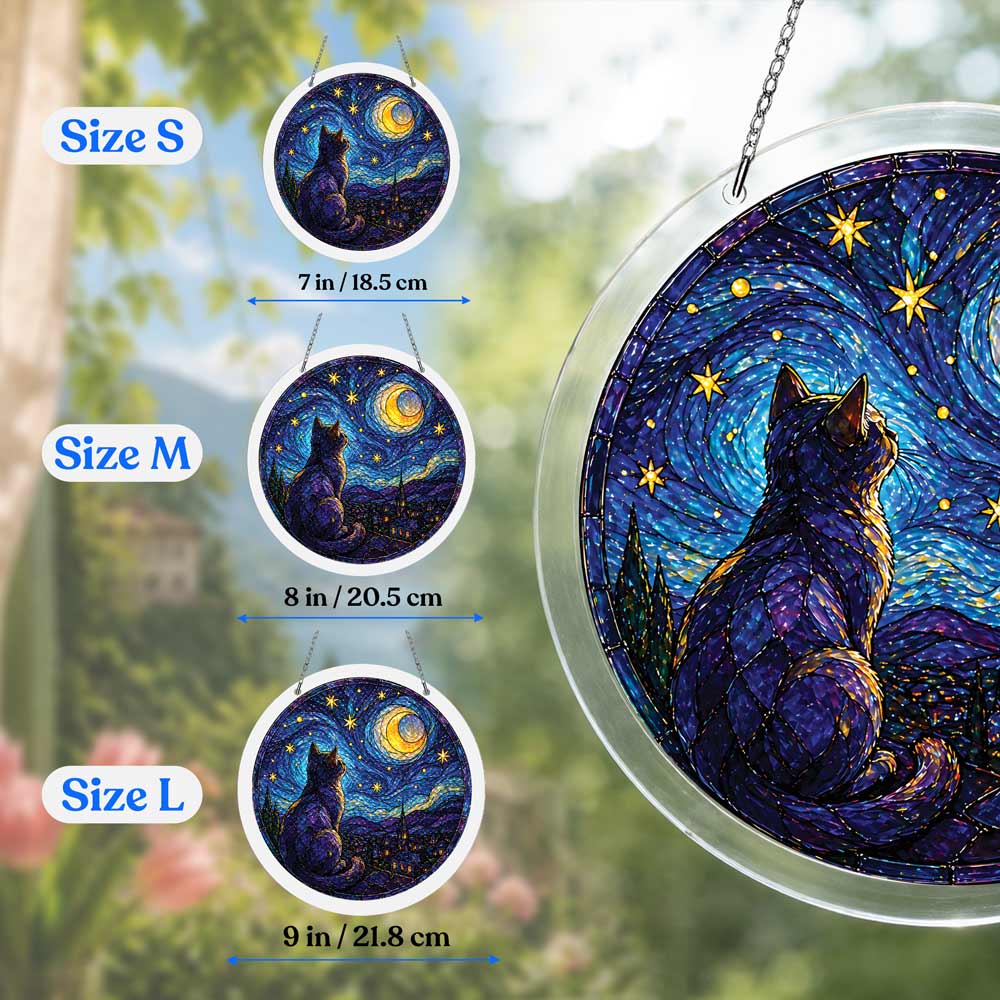 5-Pack Acrylic Jigsaw Puzzle Suncatcher Gift Set
