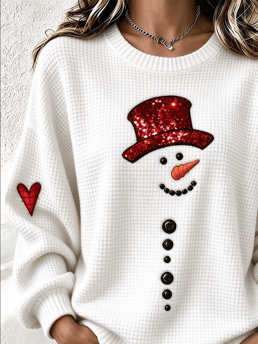 Women's Casual Printed Sweatshirt