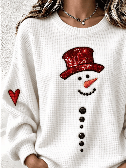 Women's Casual Printed Sweatshirt
