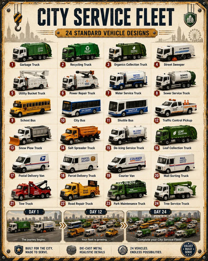 City Service Fleet complete 24 vehicle design guide
