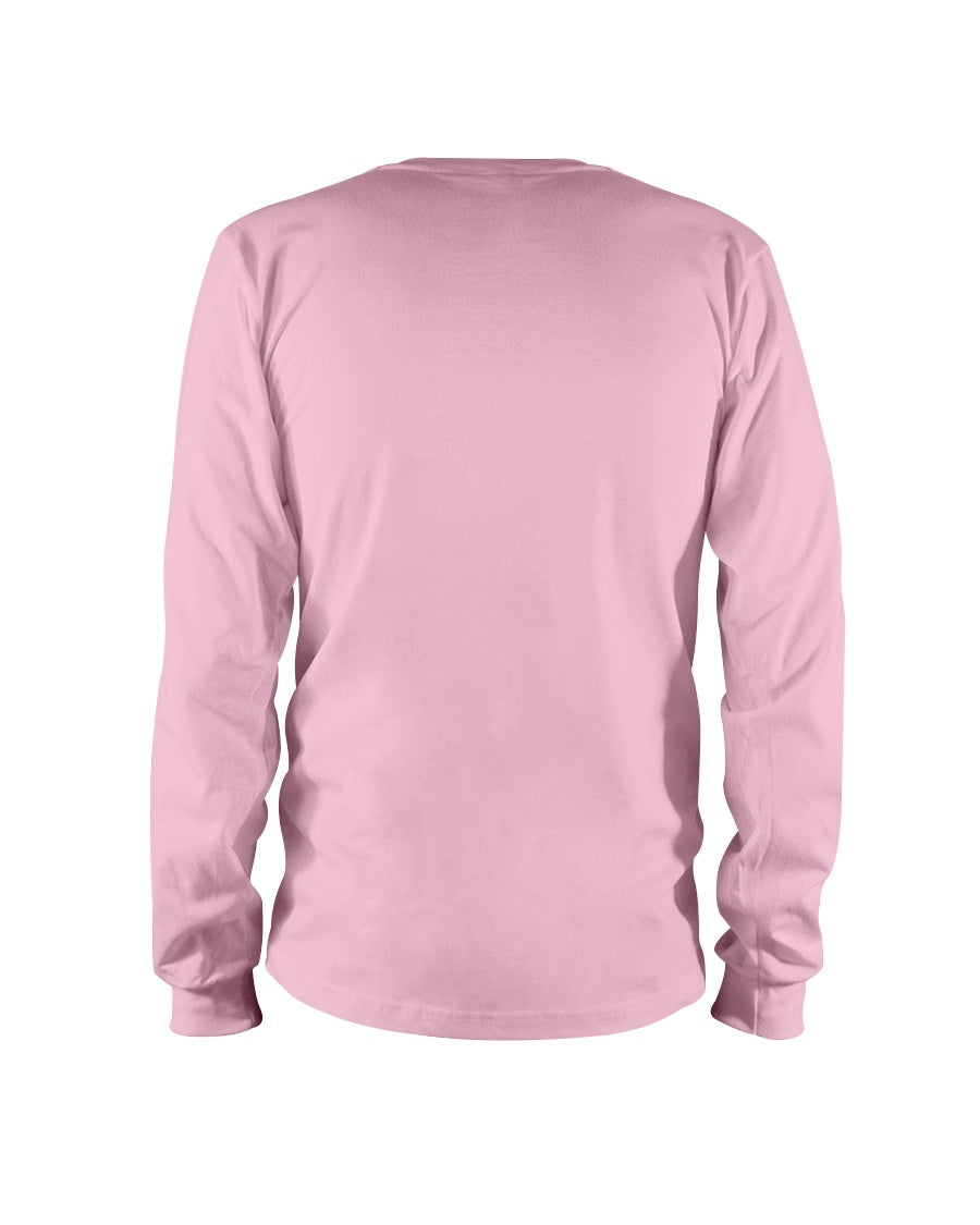 I'M NOT RUDE I'M DUTCH - Long Sleeve Tee - Light Pink - back