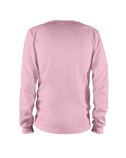 I'M NOT RUDE I'M DUTCH - Long Sleeve Tee - Light Pink - back