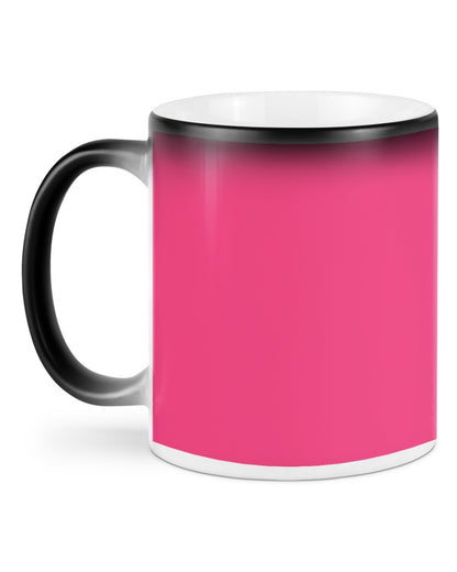 I'M NOT RUDE I'M DUTCH - Color Changing Mug - Cyber Pink - back