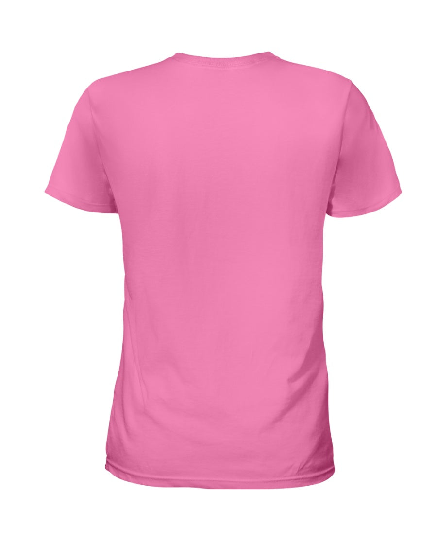 I'M NOT RUDE I'M DUTCH - Ladies T-Shirt - Heliconia - back