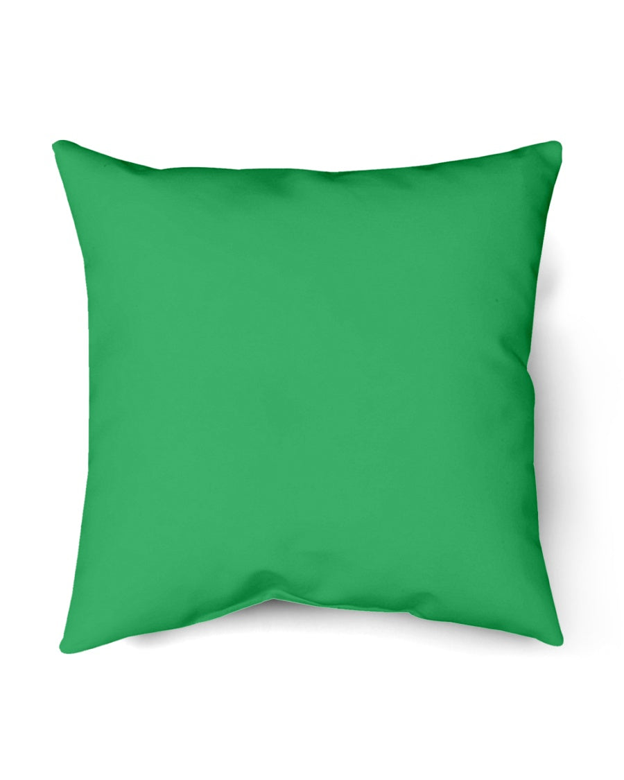 I'M NOT RUDE I'M DUTCH - Indoor Pillow - 16” x 16” - Kelly - back