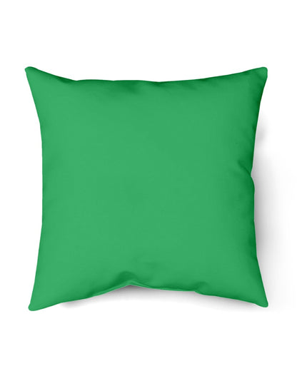 I'M NOT RUDE I'M DUTCH - Indoor Pillow - 16” x 16” - Kelly - back