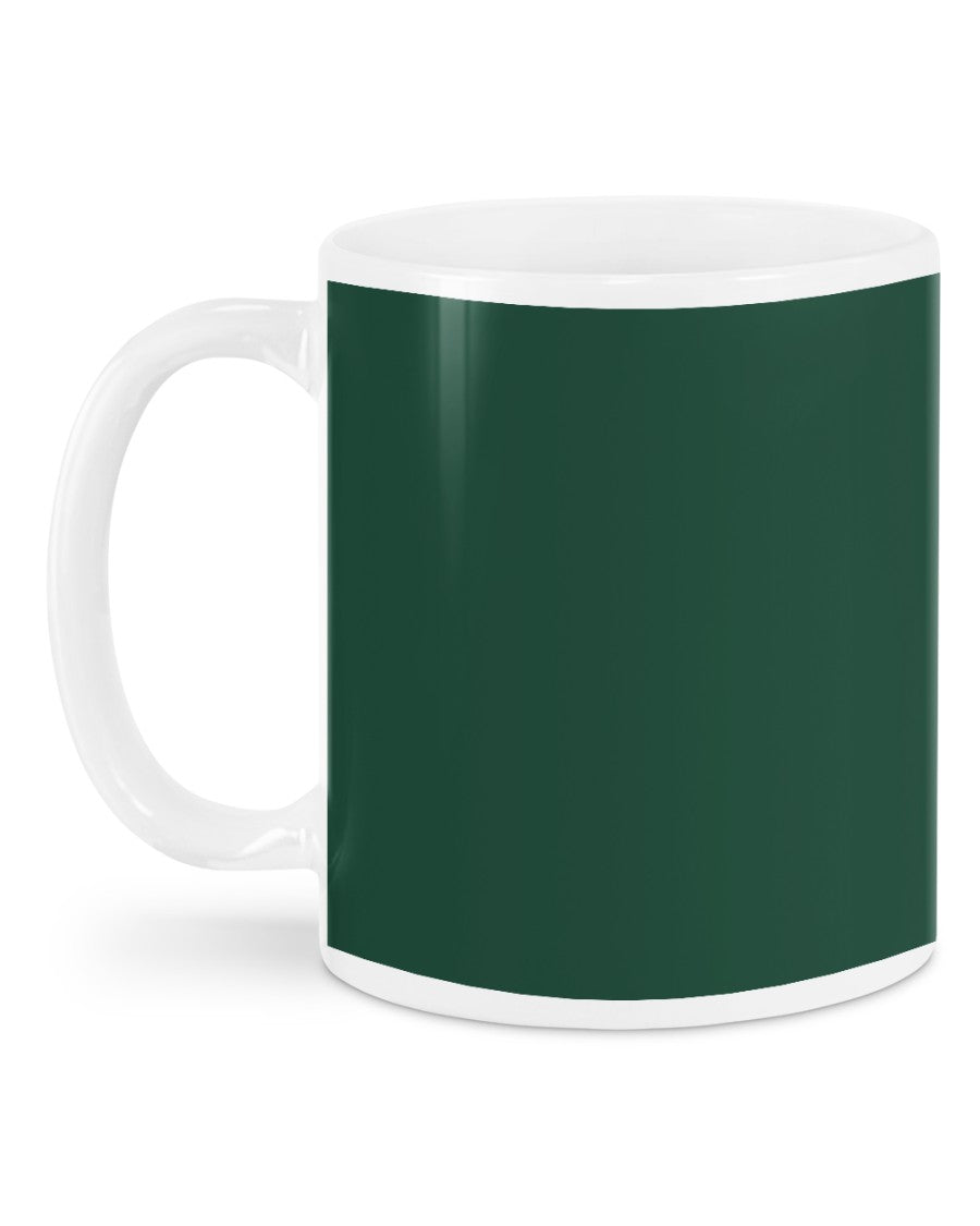 I'M NOT RUDE I'M DUTCH - Mug - Forest Green - back