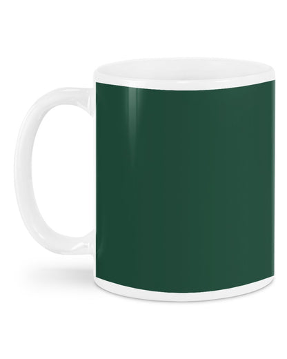 I'M NOT RUDE I'M DUTCH - Mug - Forest Green - back